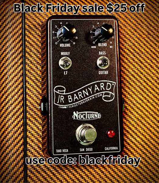 JR BARNYARD® Octal tube style preamp based on the gib EH-150 EH-185 amp