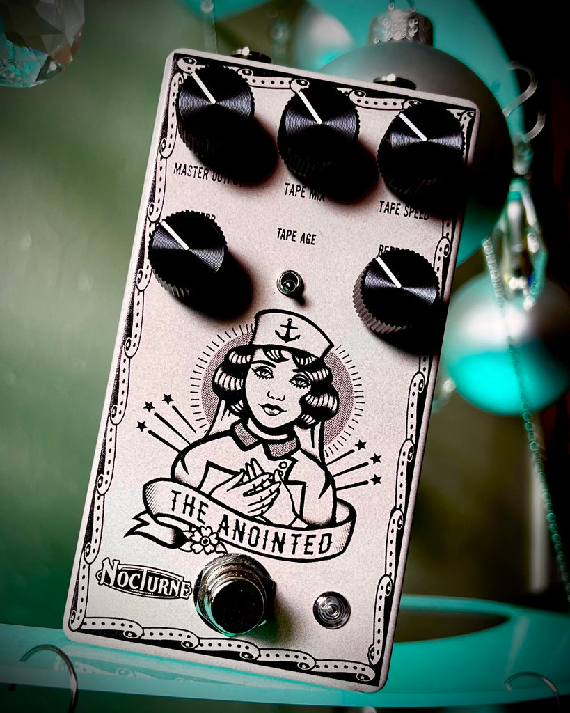 ANOINTED pedal an Echo'Verb - vintage EP3 Tape Echo w Chess studio chamber Reverb by The NOCTURNE Brain