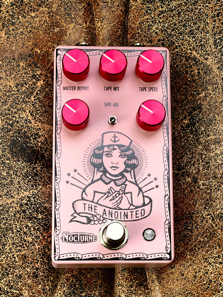 ANOINTED pedal an Echo'Verb - vintage EP3 Tape Echo w Chess studio chamber Reverb by The NOCTURNE Brain