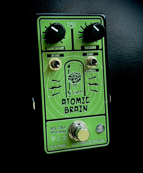 preamp booster pedal ATOMIC BRAIN® 301 Analog preamp