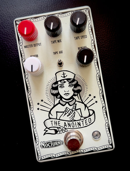 ANOINTED pedal is an Echo'Verb - vintage EP3 Tape Echo w Chess studio chamber Reverb by The NOCTURNE Brain