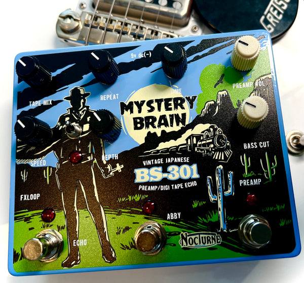 MYSTERY BRAIN BS-301 ™  Circuit Rider ltd. tape echo by The NOCTURNE Brain