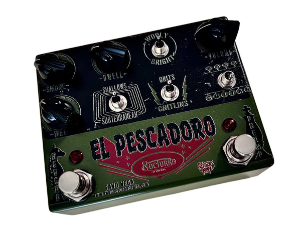 EL PESCADORO™  -Octal tube style preamp w 2 channel Reverb (Jr Barnyard w reverb)