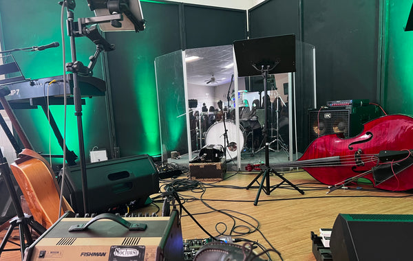 Rigging tech service: set up house of worship PA & Running Worship Service