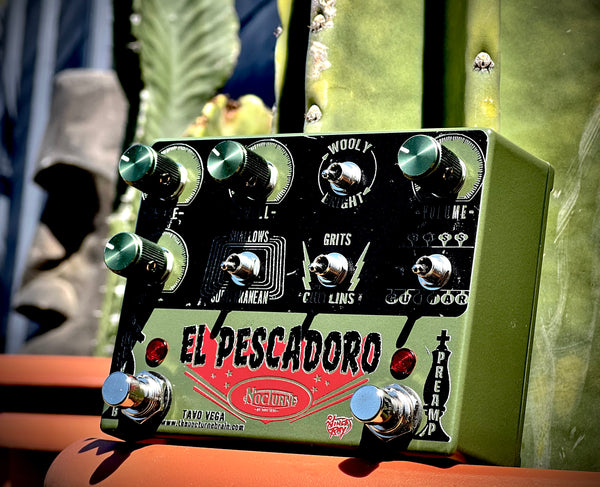 EL PESCADORO™  -Octal tube style preamp w 2 channel Reverb (Jr Barnyard w reverb)