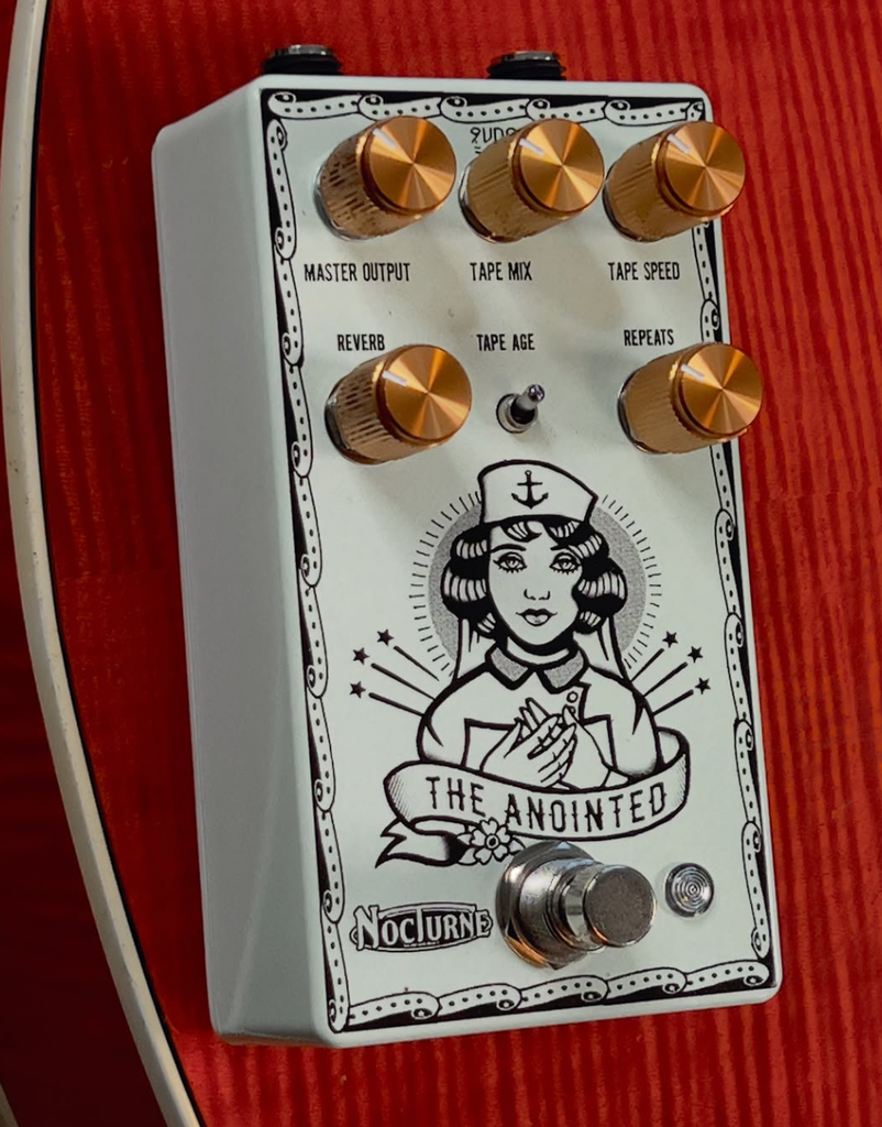 ANOINTED pedal is a 3 for 1 Echo'Verb - vintage EP3 Tape Echo w Chess studio chamber Reverb by The NOCTURNE Brain