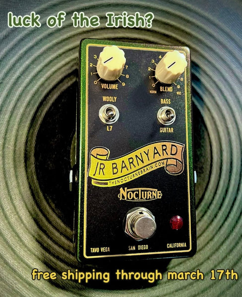 JR BARNYARD® Octal tube style preamp based on the gib EH-150 EH-185 amp