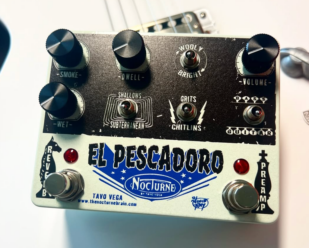 EL PESCADORO™ REVERB by The NOCTURNE Brain -Octal tube style EL PESCADORO™ REVERB by The NOCTURNE Brain -Octal tube style