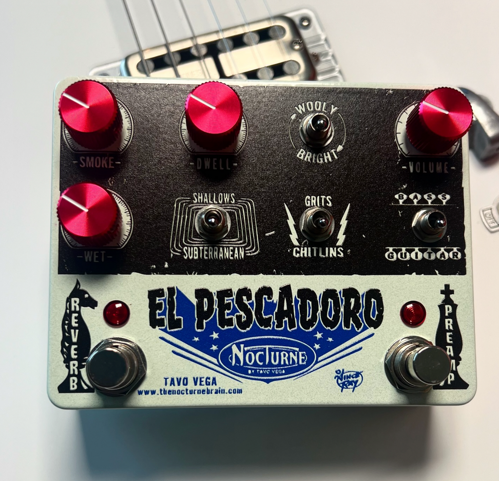 EL PESCADORO™ REVERB by The NOCTURNE Brain -Octal tube style
