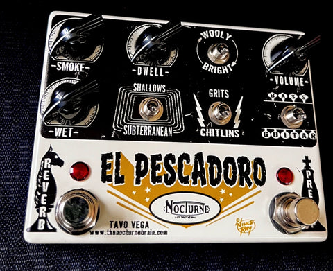 EL PESCADORO™  -Octal tube style preamp w 2 channel Reverb (Jr Barnyard w reverb)