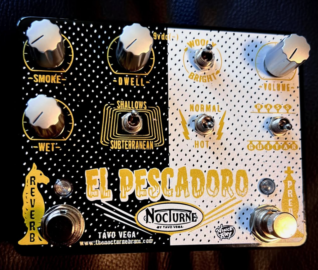 EL PESCADORO™ REVERB by The NOCTURNE Brain -Octal tube style preamp(jr – The Nocturne Brain