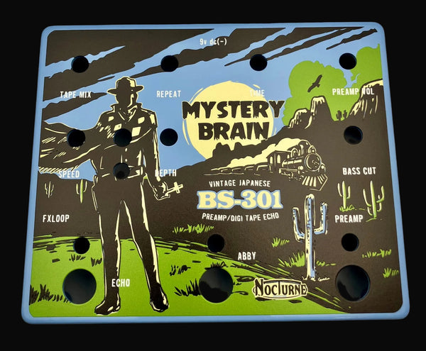 MYSTERY BRAIN BS-301 ™  Circuit Rider ltd. tape echo by The NOCTURNE Brain