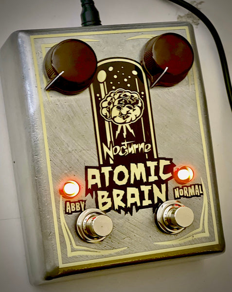 ATOMIC BRAIN® BS-301 preamp by the Nocturne Brain, Satin Blk. on SALE! $175